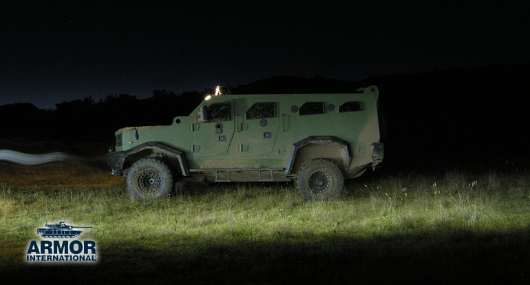 vehículo táctico blindado